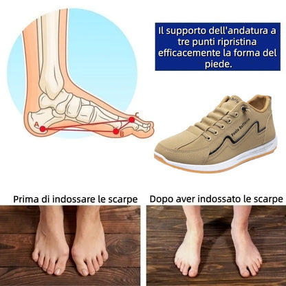 Scarpe ortopediche unisex DEVENP | Scarpe casual leggere e comode | Progettate ergonomicamente per alleviare il dolore alla schiena, alle articolazioni e ai piedi | Sconto del 50% per un periodo limitato, fino a esaurimento scorte