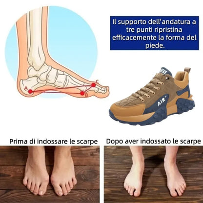 🔥Lancio di un nuovo prodotto, metà prezzo per un periodo limitato oggi | Design ergonomico, assorbimento degli urti superiore e correzione dell'andatura