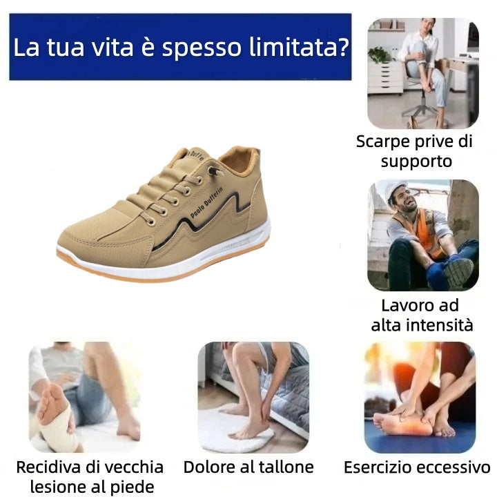 Scarpe ortopediche unisex DEVENP | Scarpe casual leggere e comode | Progettate ergonomicamente per alleviare il dolore alla schiena, alle articolazioni e ai piedi | Sconto del 50% per un periodo limitato, fino a esaurimento scorte