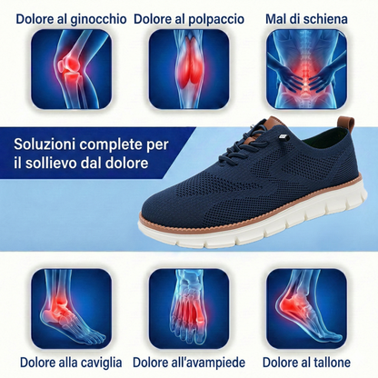 🔥 -50% Solo Oggi ⏰ Mocassini Sportivi Traspiranti in Tessuto Intrecciato! Leggere, versatili e perfette per dire addio al dolore ai piedi.