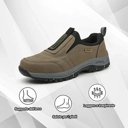Scarpe ortopediche unisex DEVENP | Scarpe casual leggere, comode e traspiranti | Progettate ergonomicamente per alleviare il dolore alla schiena, alle articolazioni e ai piedi | Sconto del 50% per un periodo limitato, fino a esaurimento scorte